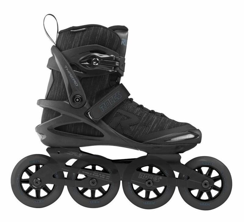 Inline skates Thread 90 softboot 82A zwart maat 47