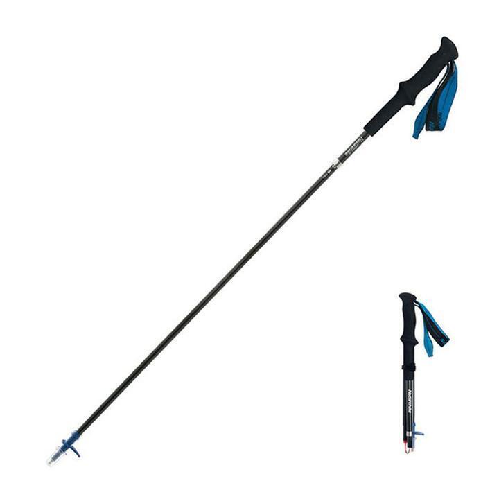全碳纖四節式登山杖 (110cm/120cm/130cm) 附杖尖保護套
