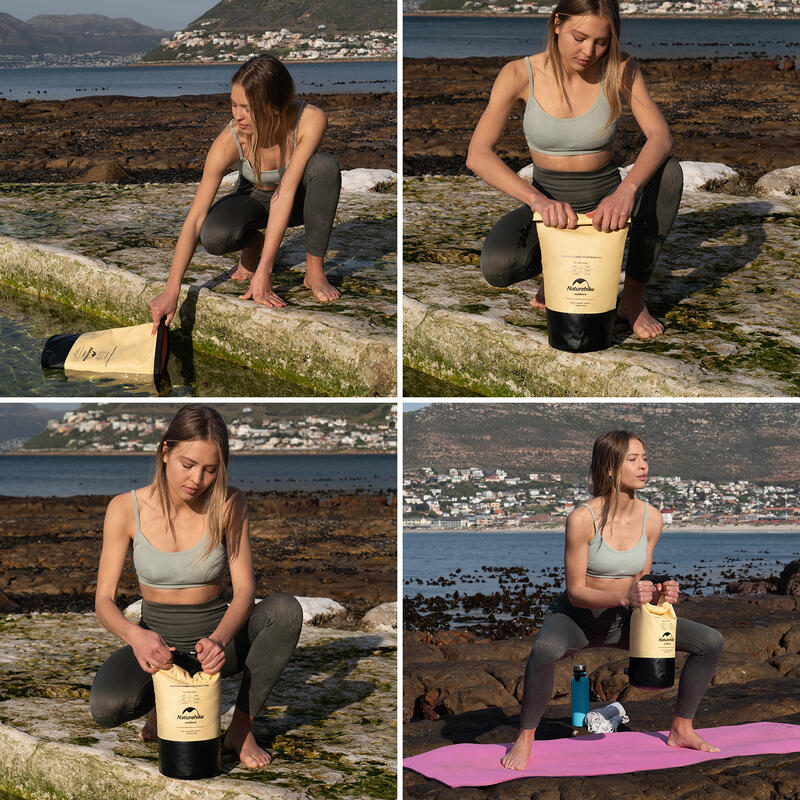 Fitness Aqua Bag Waterproof Bag 6L - Yellow