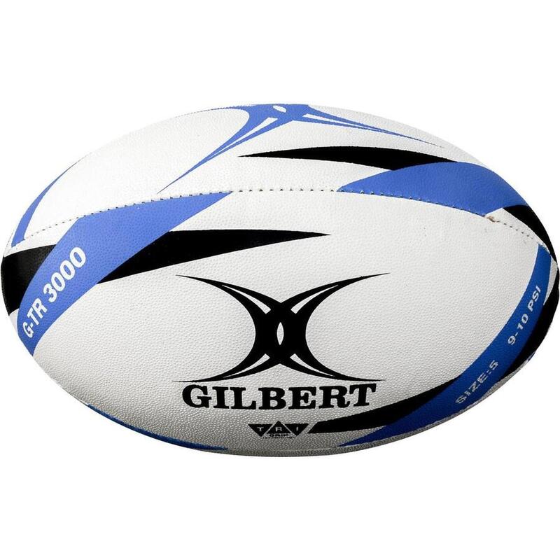 Gilbert Rugby Ball G-TR3000 Blau - Größe 5