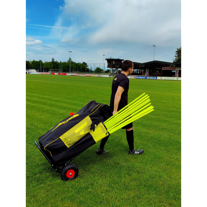 Trolley voor multisportuitrusting (blauw)