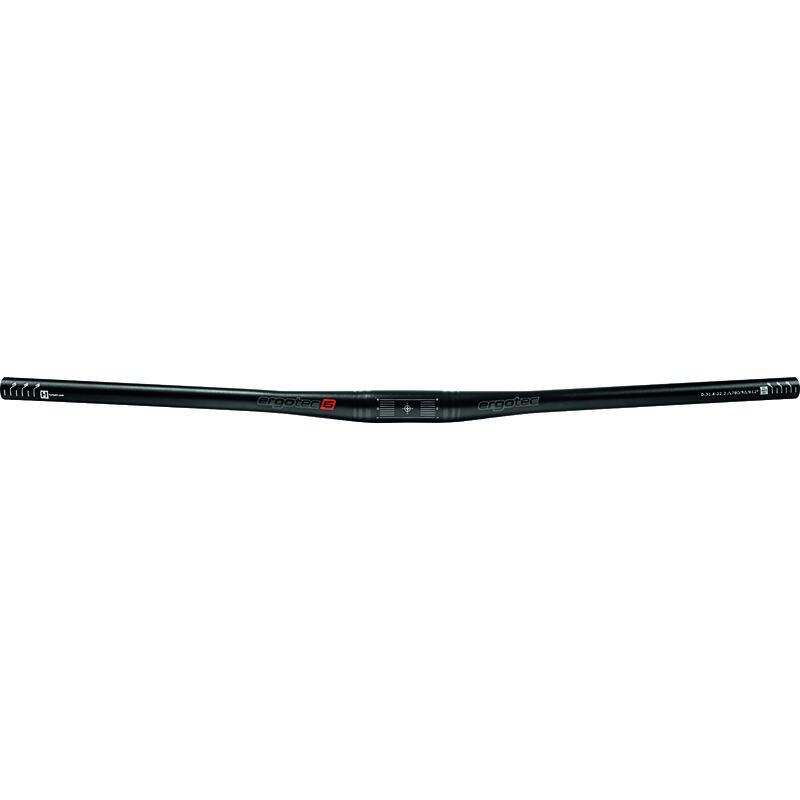 Stuur Flat Bar 31,8x680 mm - zwart