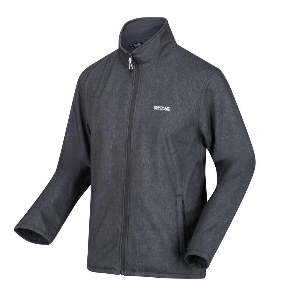 Veste Softshell CERA Homme (Anthracite Chiné) 3/5