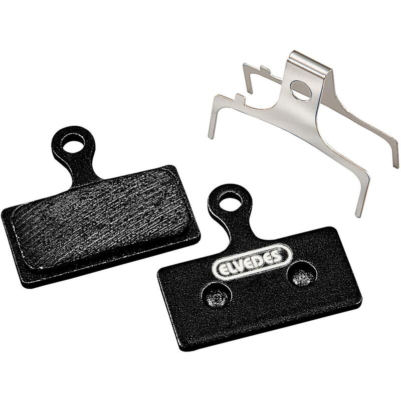 Paire de plaquettes de frein vélo métal/carboneE Elvedes Shimano BRM666, BRM785,