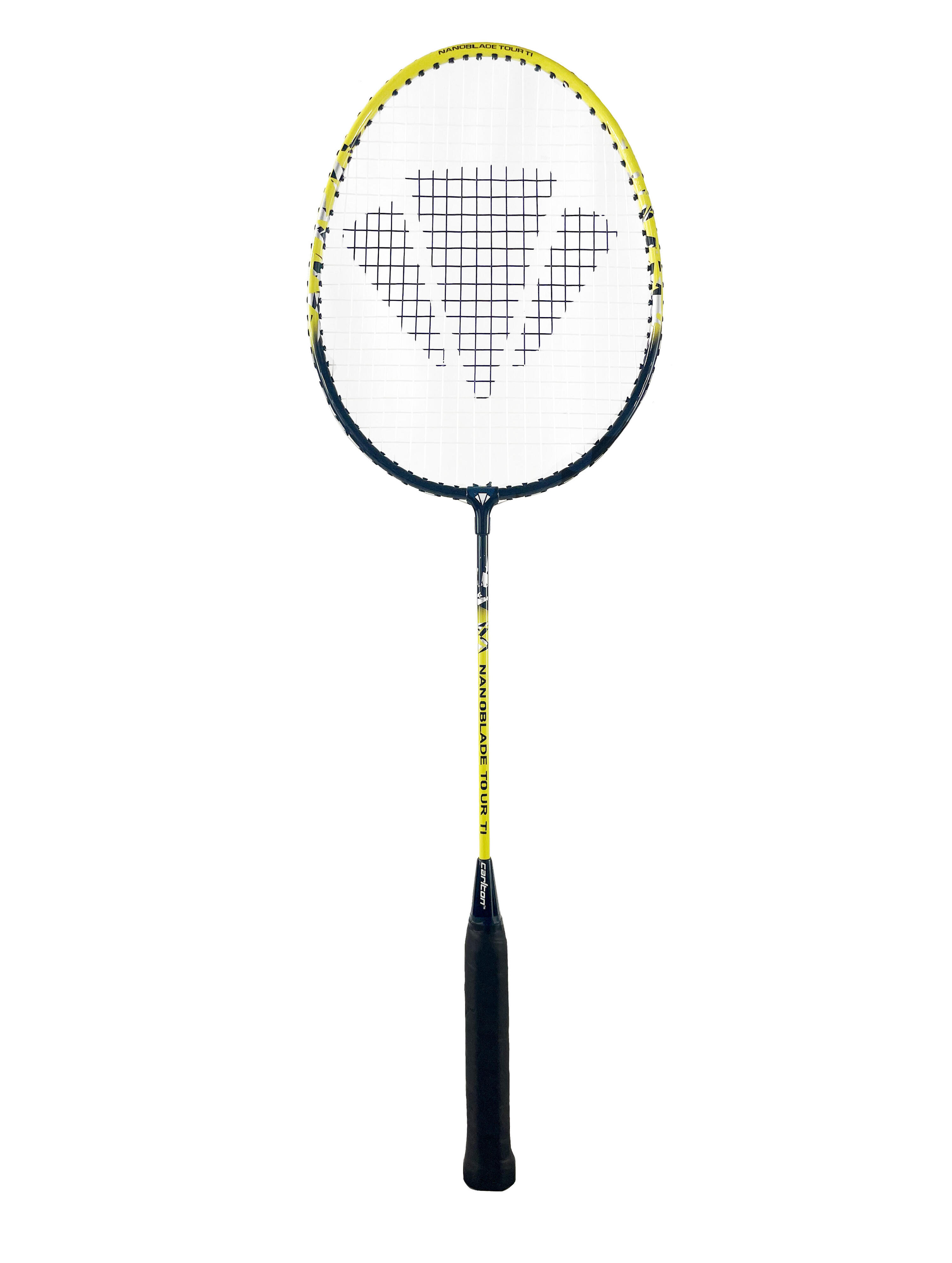 Carlton Nanoblade 4 Player Badminton Set (Rackets, Stakes, Net & Post) 2/2