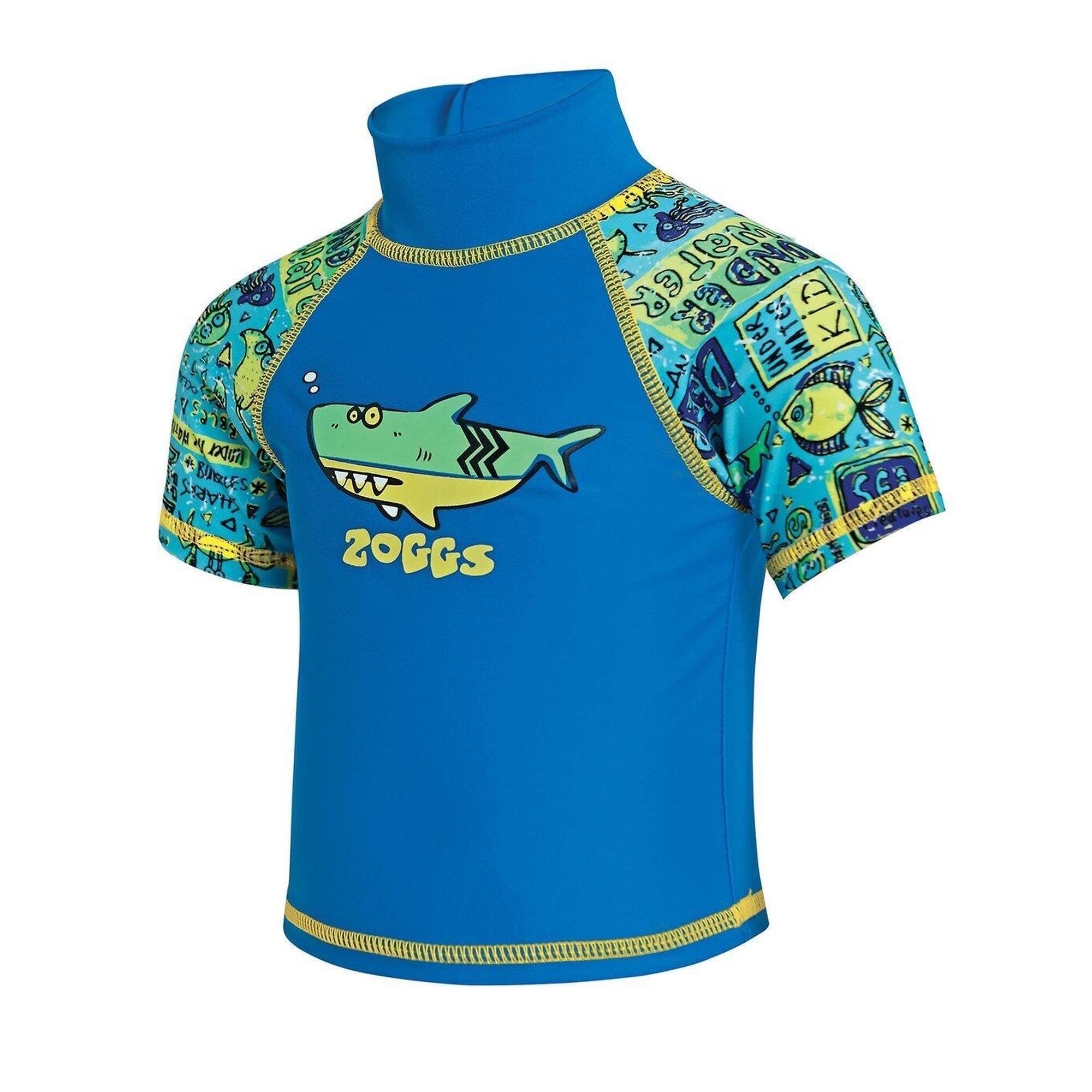 ZOGGS Zoggs Tots Boys Sun Protection Top - Blue