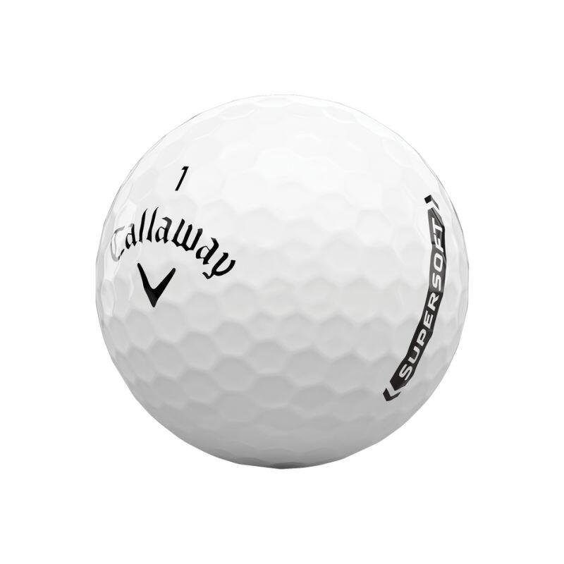 Gerenoveerd - CALLAWAY SUPERSOFT GOLFBALLEN x 25 - Uitstekende staat