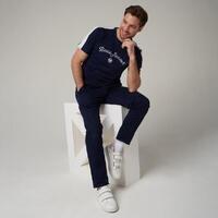 T-shirt col rond Beau Joueur Roland-Garros homme - marine