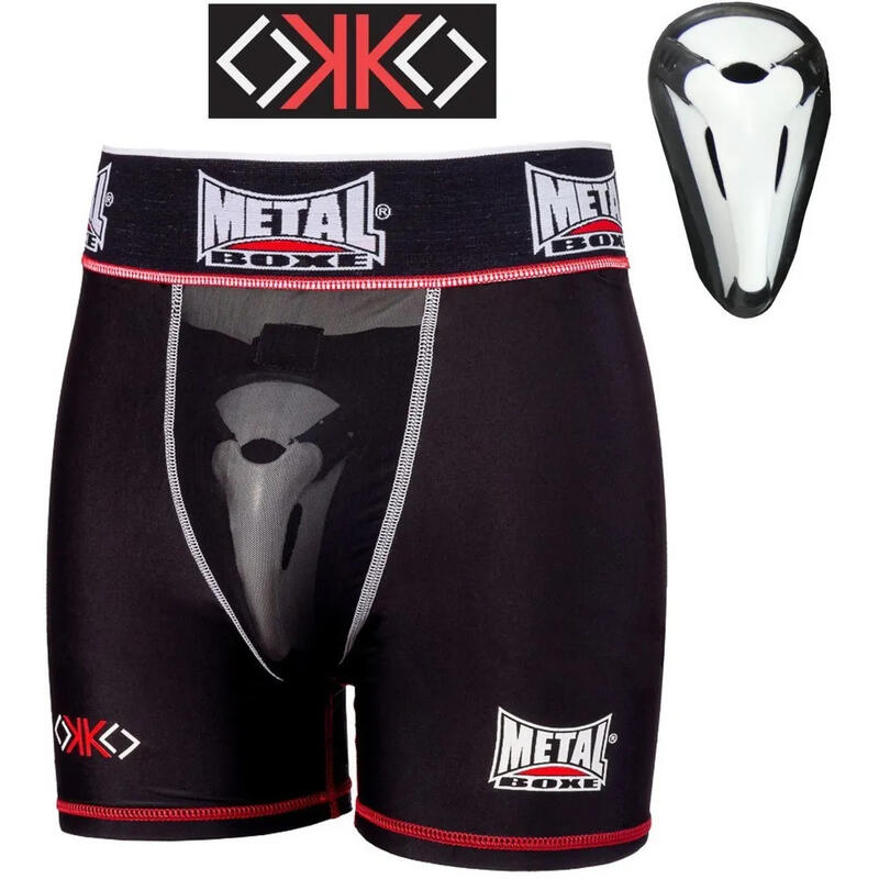 Shorty Métal Boxe Extra cup avec coquille OKO