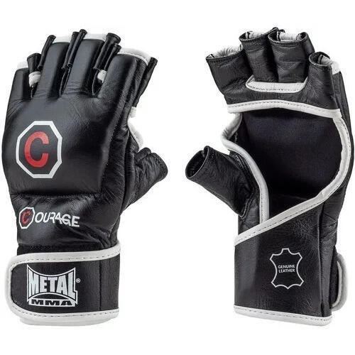 Luvas de MMA couro courage Metal boxe