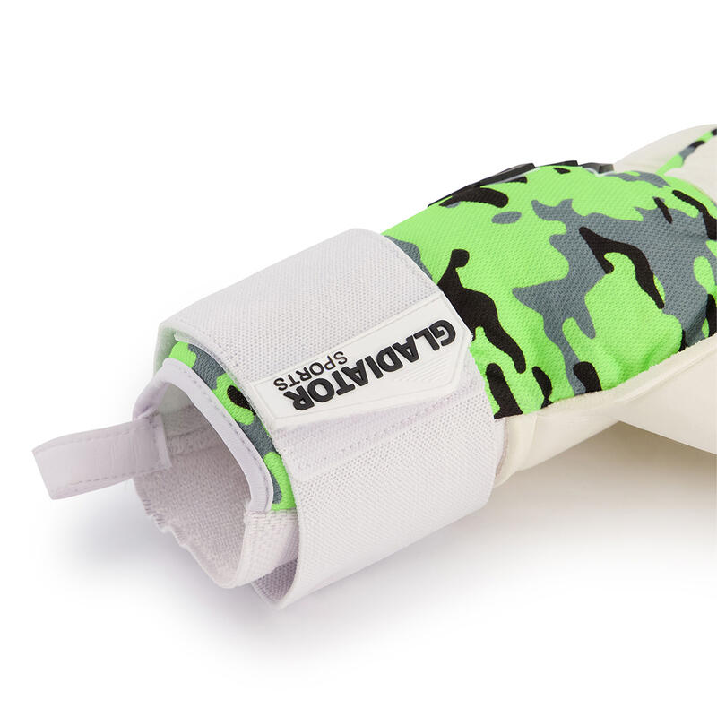 Gants de gardien de but Gladiator Sports Camo Green