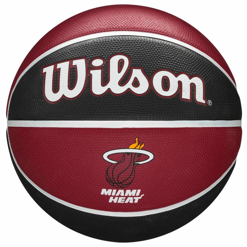 WILSON Bola de basquetebol Wilson NBA Team Miami Heat Tamanho 7