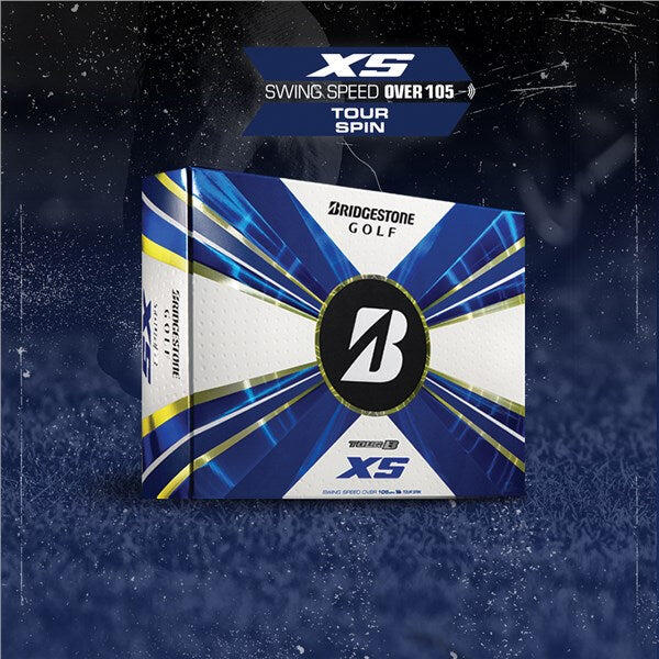 Caja de 12 Pelotas de golf Bridgestone Tour B XS