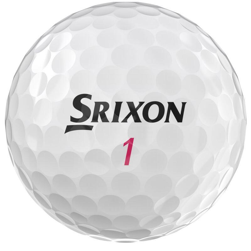 Gebruikte SRIXON SOFT FEEL LADY GOLFBALLEN x25 Uitstekende staat