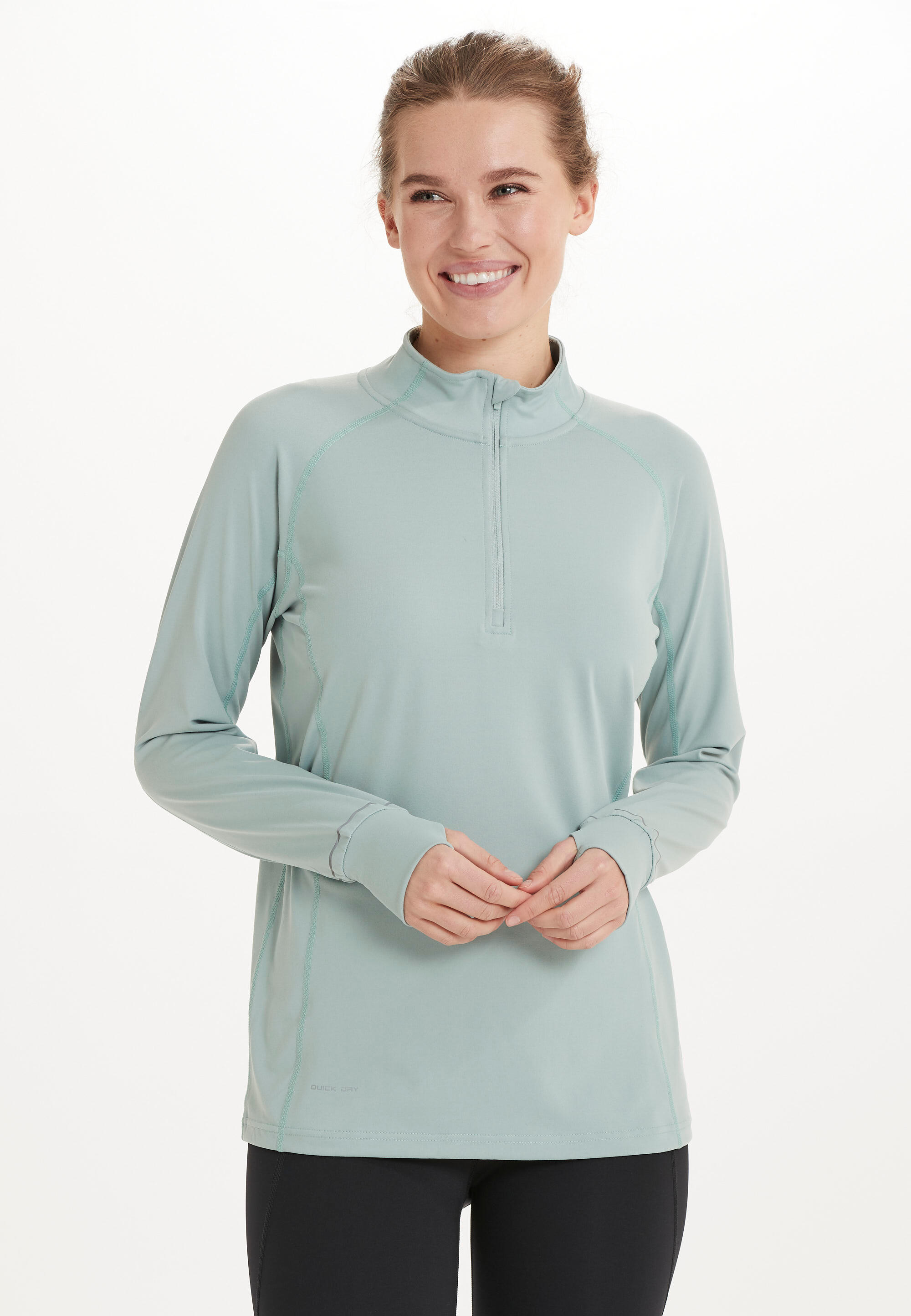 Sudadera de entrenamiento para mujer Endurance Daitine Mesh-Tech 4/5