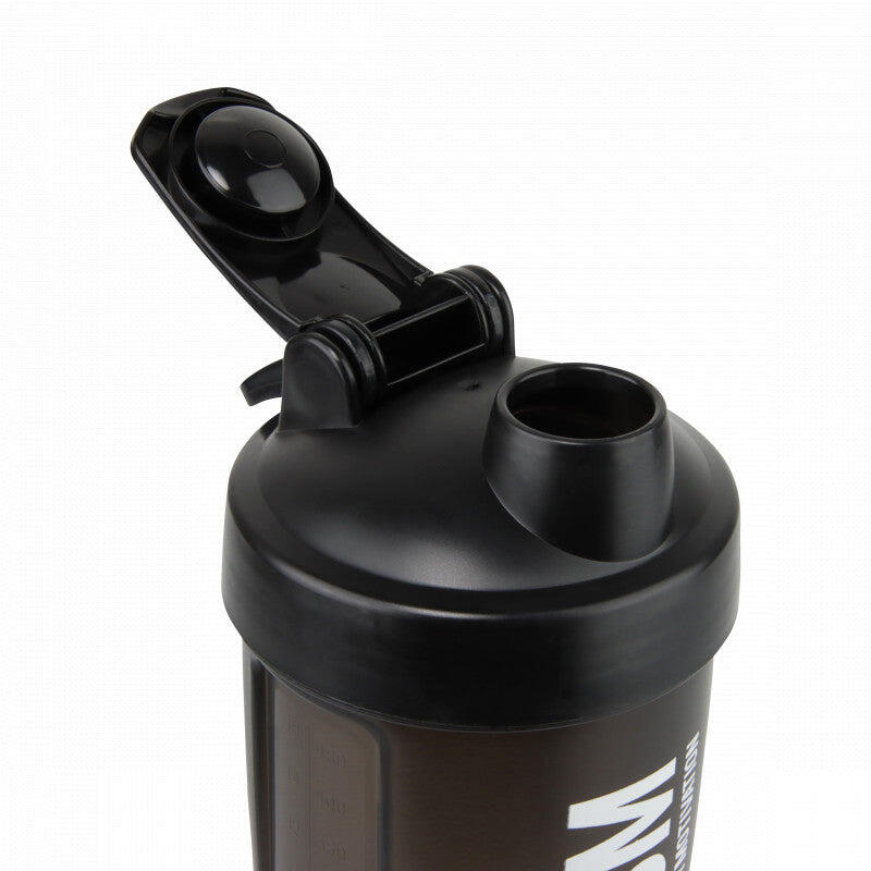 MKBM Shakebeker 450 ml - Shaker met twee poederdoosjes - Inclusief pillendoosje