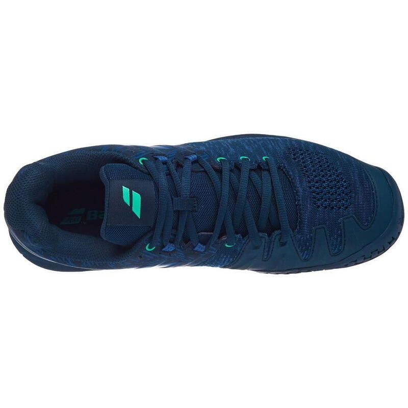 Buty tenisowe męskie Babolat Propulse Blast AC dark blue/viridian green 43