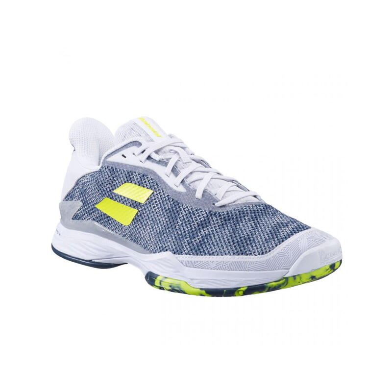 Buty tenisowe męskie Babolat Jet Tere All Court white/dark blue 46