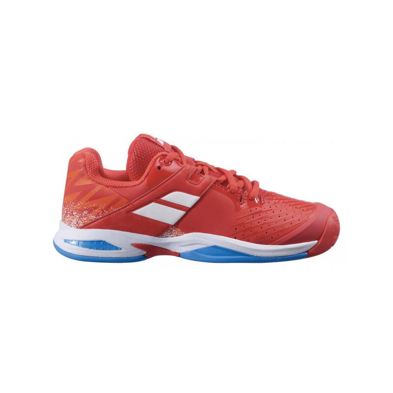 Buty tenisowe dziecięce Babolat Propulse All Court Junior tomato/white 37