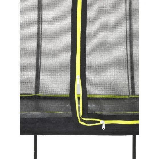 Trampoline - Silhouette Inground (avec filet de sécurité) - 244 x 366 cm - Noir