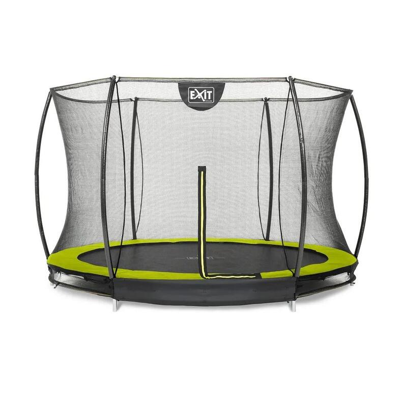 Trampoline - Silhouette Inground (incl. veiligheidsnet) - 427 cm - Groen - Tramp