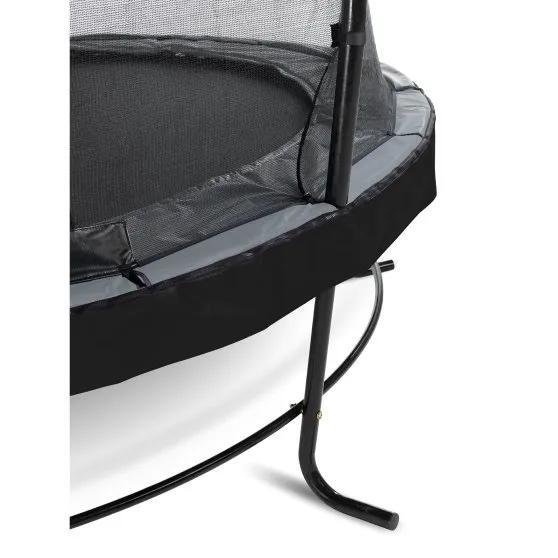 Trampoline EXIT Elegant ø366cm avec filet de sécurité Economy - noir