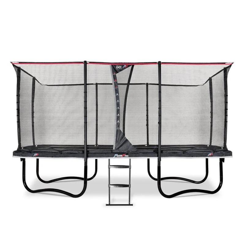 Trampoline - PeakPro - 275 x 458 cm - Zwart - Trampoline