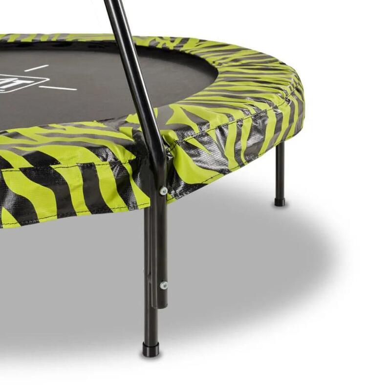 Trampoline - Tiggy Junior (incl. handbeugels) - 140 cm - Groen - Trampoline