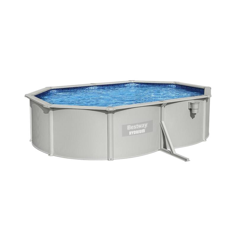 Bestway Piscine encadrée hors sol ovale Hydrium 610x360x120 cm