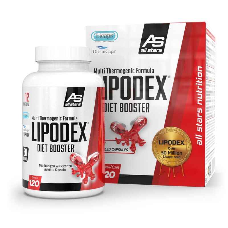All Stars Lipodex 120 Licaps á 830mg 99g