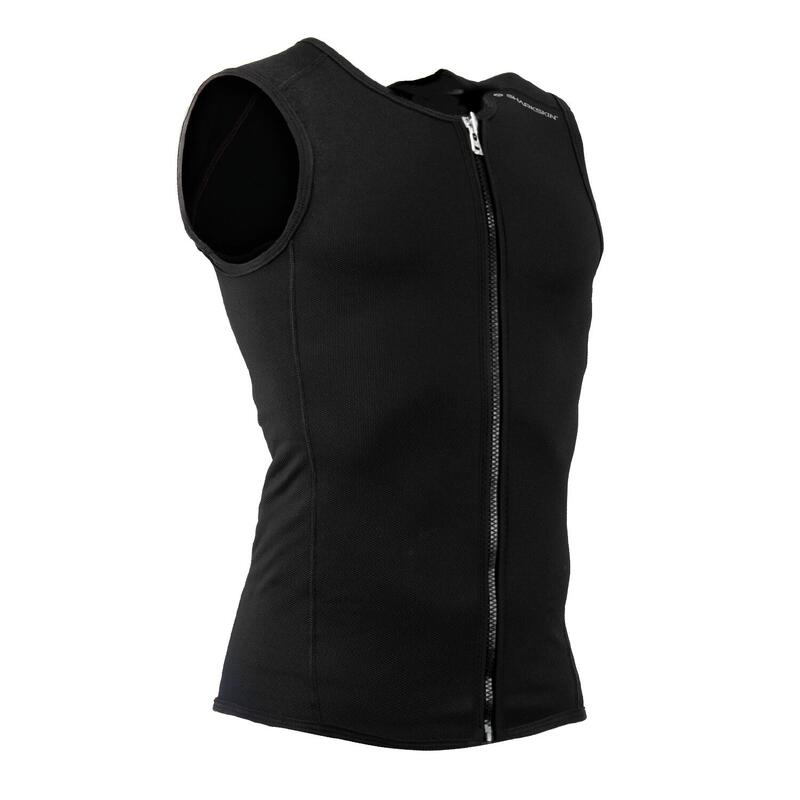 MEN'S TiFIR CHILLPROOF VEST FRONT ZIP - BLACK