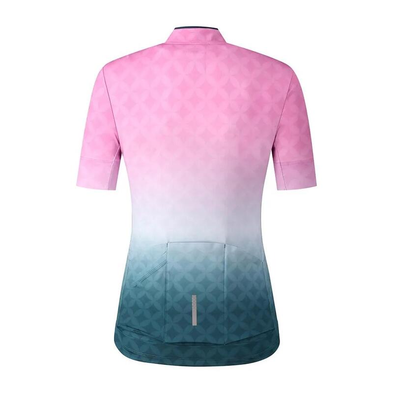 Fietsshirt -Wielershirt Sumire - M - Dames - Roze - Fietsshirt