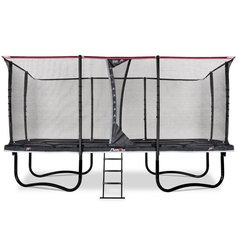 Trampoline - PeakPro - 305 x 519 cm - Zwart - Trampoline