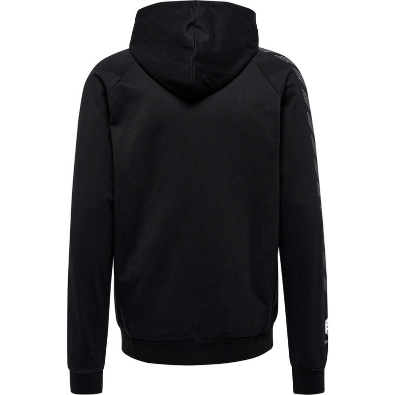 Hmlmove Grid Cotton Zip Hoodie Sweat À Capuche Homme