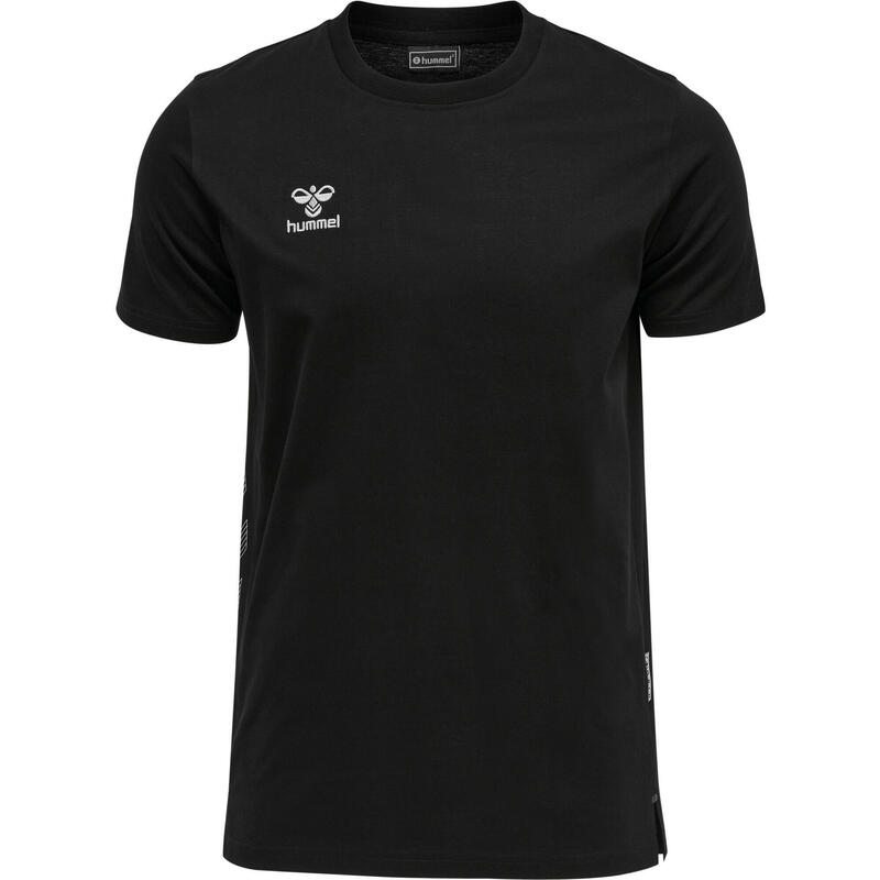 Hmlmove Grid Cotton T-Shirt S/S T-Shirt Manches Courtes Homme