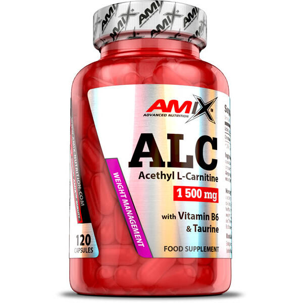ALC 1500mg (Acetyl L-Carnitine) - 120 Capsules Amix Nutrition