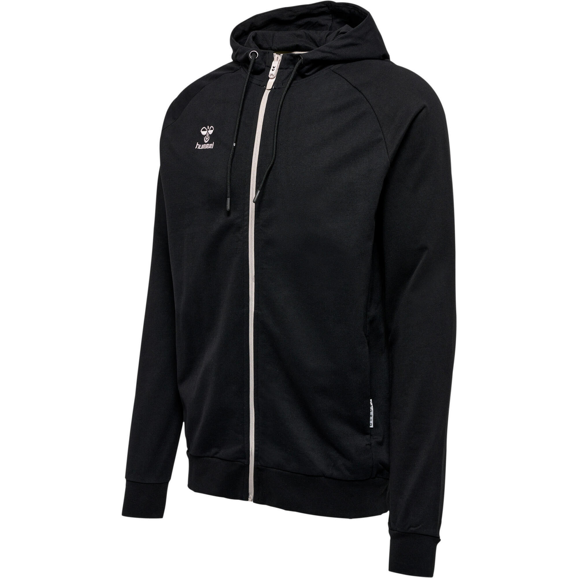 Sweatshirt mit Kapuze und Reißverschluss aus Baumwolle, Damen Hummel Move Grid 4/5