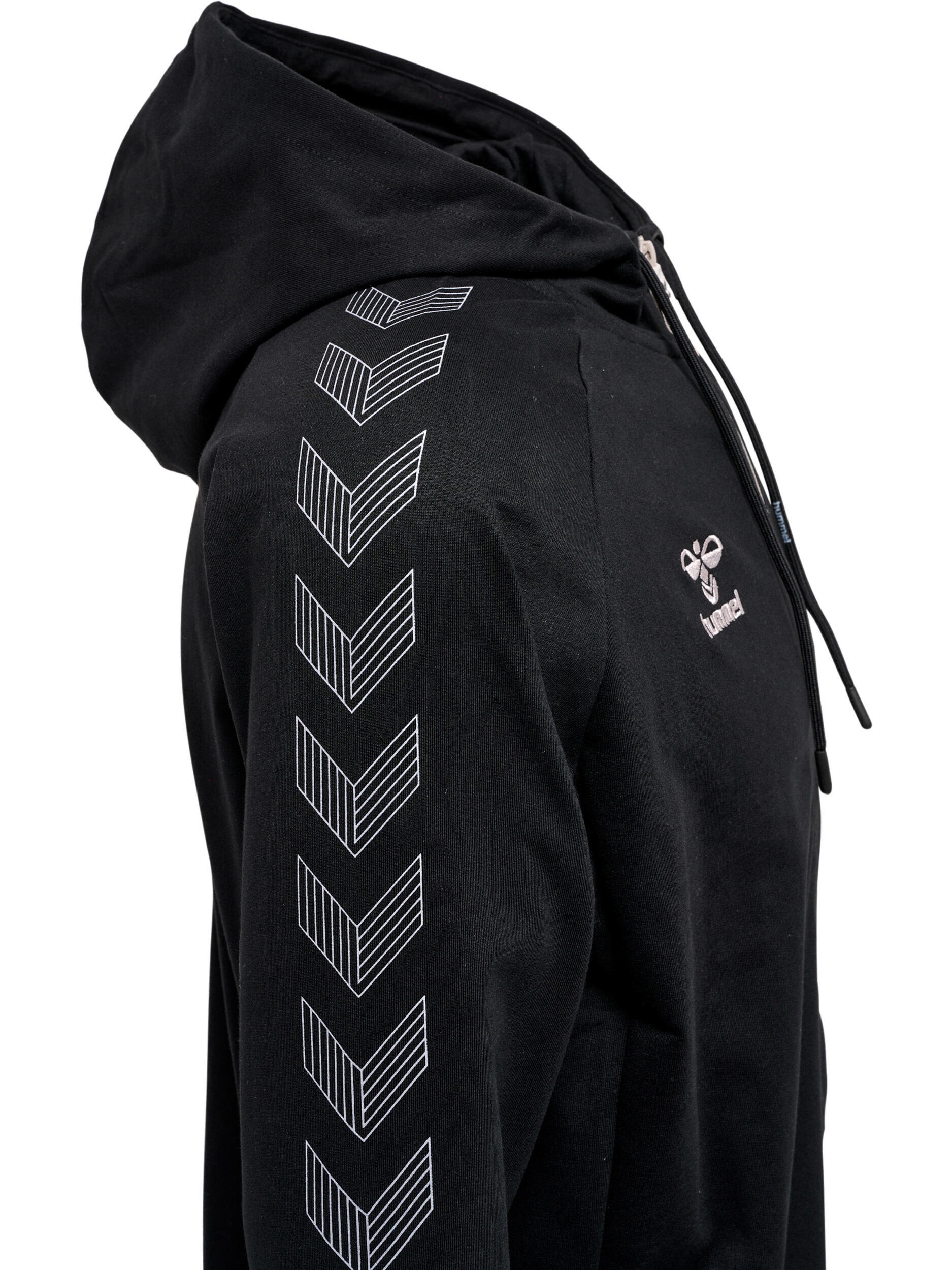 Sweatshirt mit Kapuze und Reißverschluss aus Baumwolle, Damen Hummel Move Grid 3/5