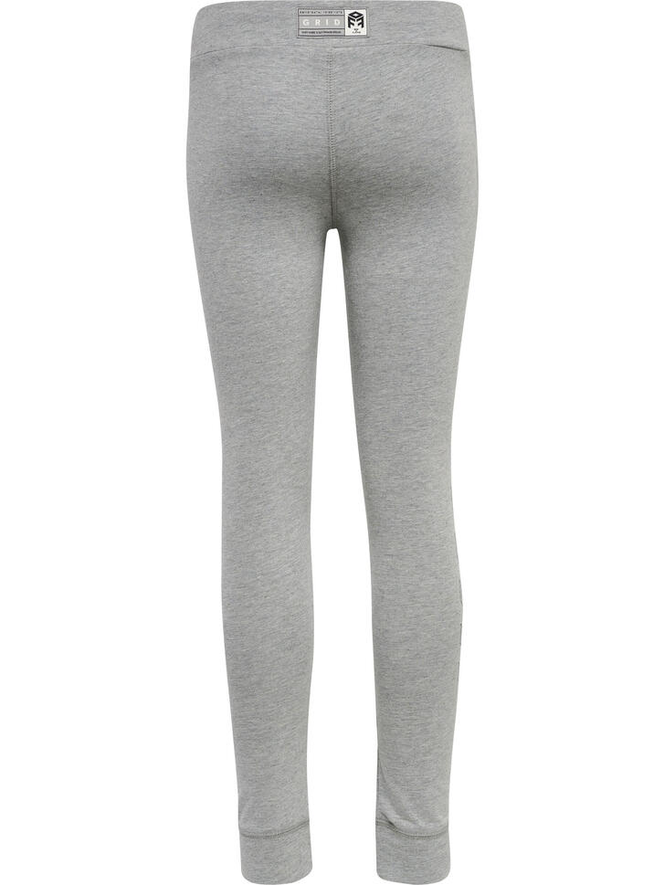 Dziecięce legginsy bawełniane Hummel Move Grid