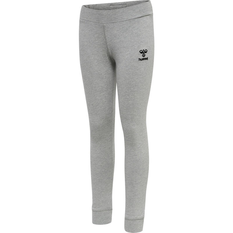 Dziecięce legginsy bawełniane Hummel Move Grid