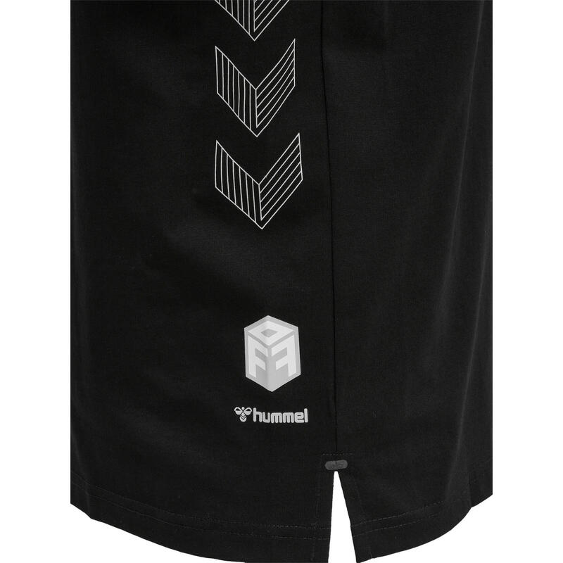Bawełniana koszulka Hummel Move Grid