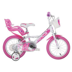 Bicicleta Niños 12 Pulgadas Unicorn rosado 3-5 años