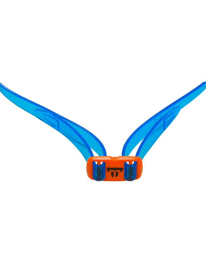 Phelps Tiburon Kids Blue Lens Goggles - Aqua / Orange 5/5
