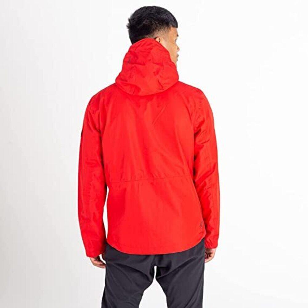 Mens Stay Ready Recycled Waterproof Jacket (Danger Red) 2/4