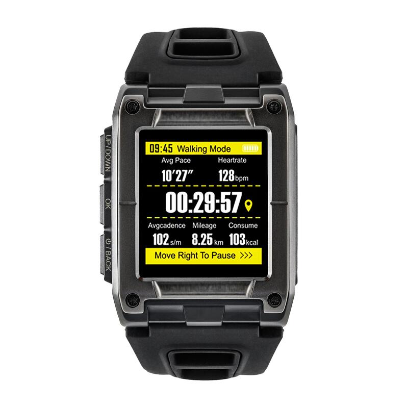 Triathlon WS929 Unisex-Sport-Smartwatch schwarz