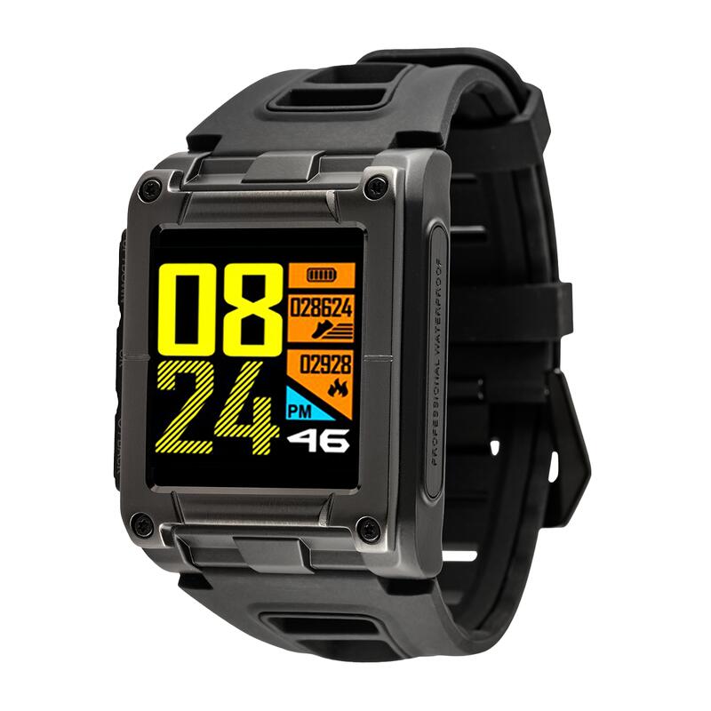 Triathlon WS929 Unisex-Sport-Smartwatch schwarz