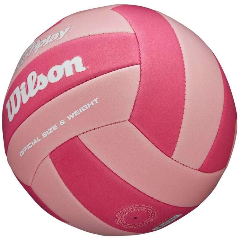 Bola de voleibol rosa super macia Wilson