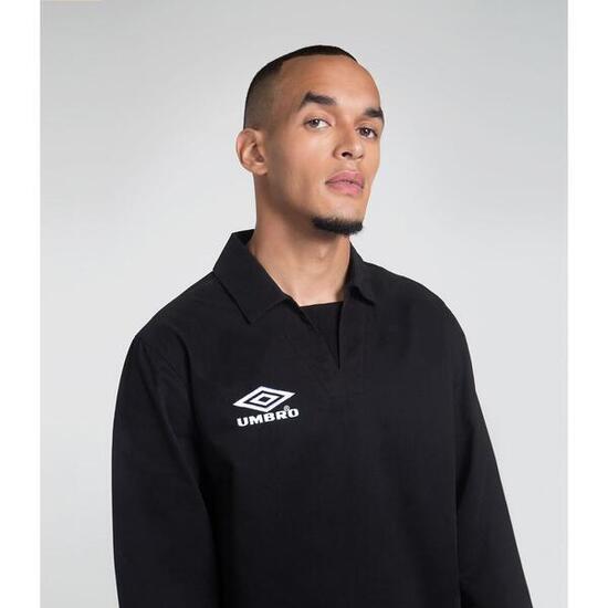 Sudadera de Entrenamiento Umbro Herit Drill Top Negra para Hombre