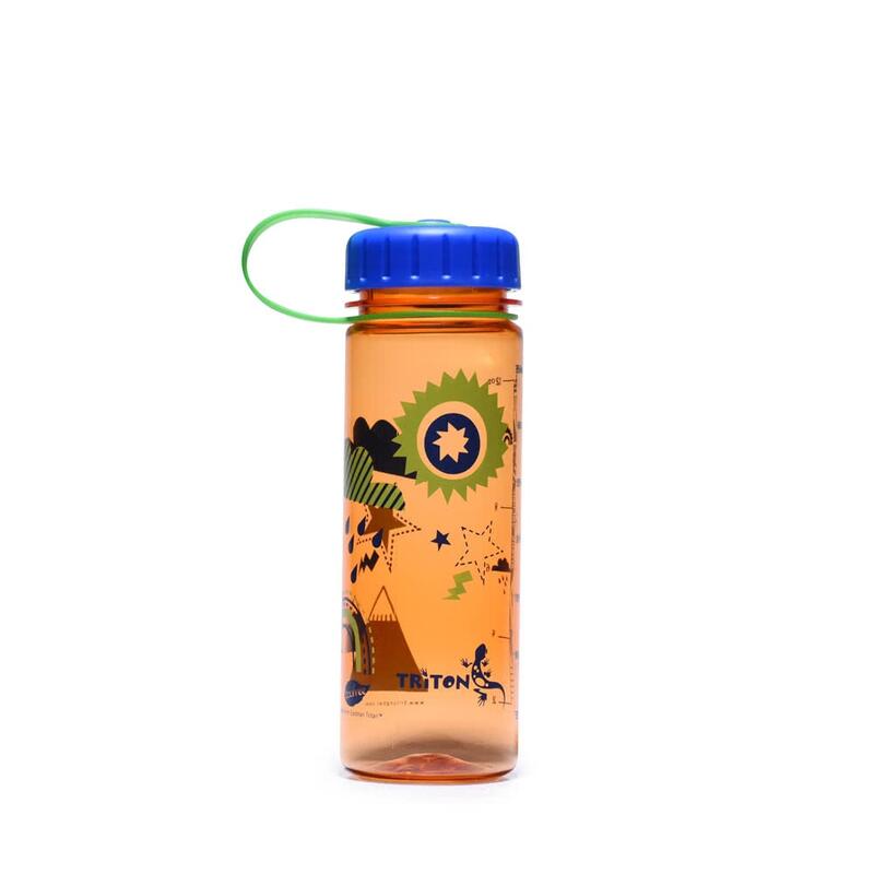 Ecozen Slim Leak-proof Water Bottle 350ml - Orange Weather