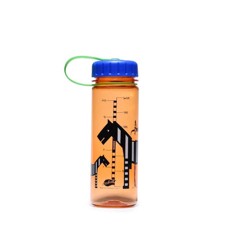 Ecozen Slim Leak-proof Water Bottle 350ml - Orange Zebra